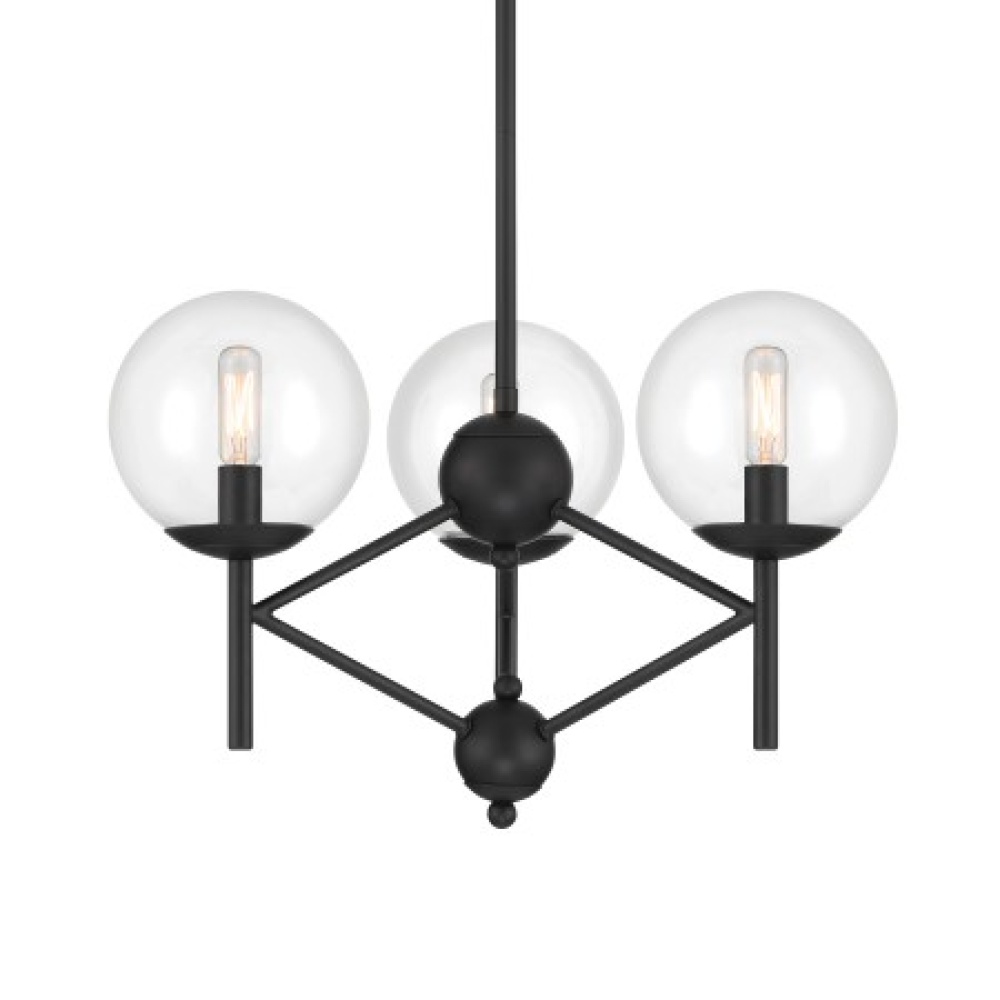 Auresa - 3 Light Pendant Fixture in Metal