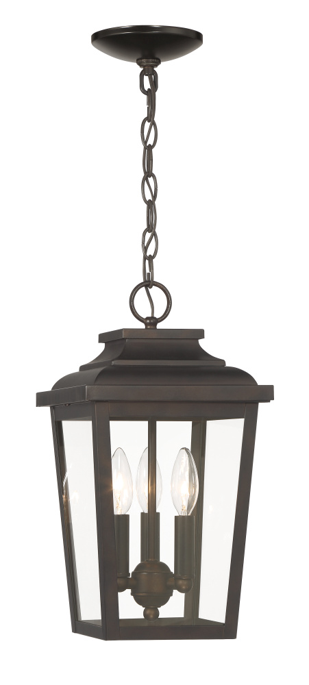 Irvington Manor - 3 Light Chain Hung Lantern
