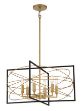 Minka-Lavery 3916-707A - 6 LIGHT CHANDELIER