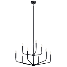 Kichler 52720BK - Chandelier 9Lt