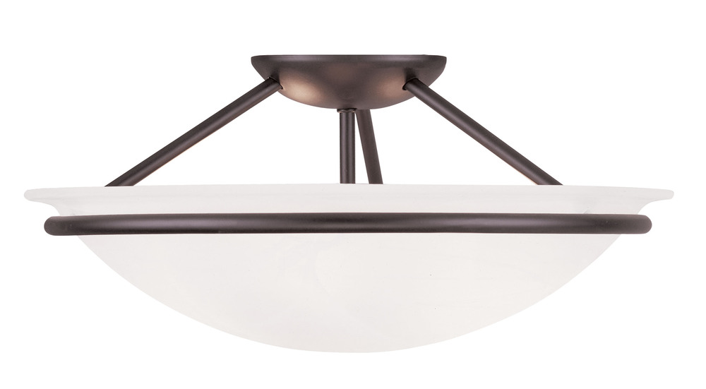 3 Light Bronze Ceiling Mount