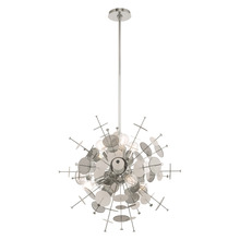 Livex Lighting 40074-05 - 6 Lt Polished Chrome Pendant Chandelier