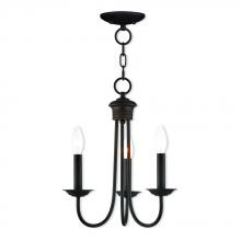 Livex Lighting 42683-07 - 3 Lt BZ Mini Chandelier