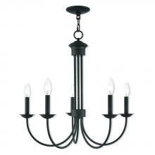 Livex Lighting 42685-07 - 5 Lt BZ Chandelier