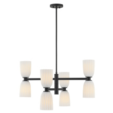 Savoy House 1-1248-8-89 - Baldwin 8-Light Chandelier in Matte Black