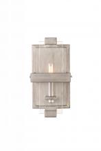 Kalco 501140SM - Astoria 1 Light Wall Sconce