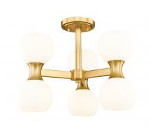 ECOM Only 494-6SF-MGLD - 6 Light Semi Flush Mount