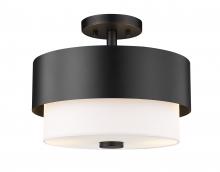 ECOM Only 495SF13-MB - 2 Light Semi Flush Mount