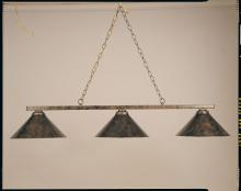 Hi-Lite MFG Co. H-1103/83-D-SIL/BLK - 3-LITE BILLIARD LIGHT