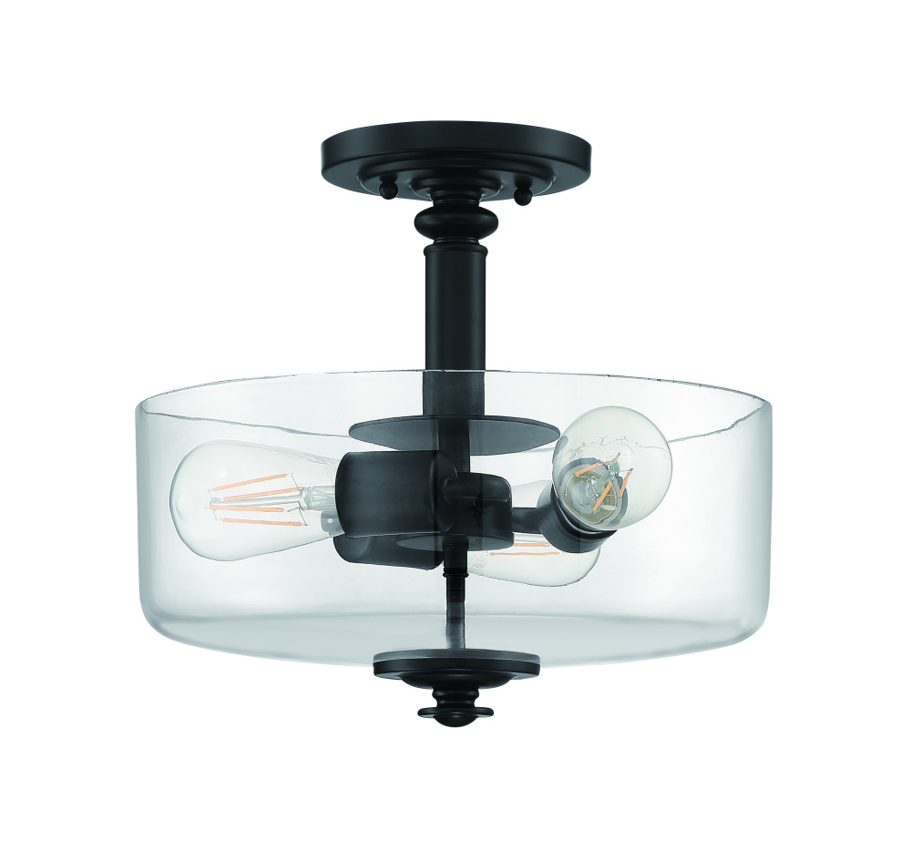 3 Light Convertible Semiflush