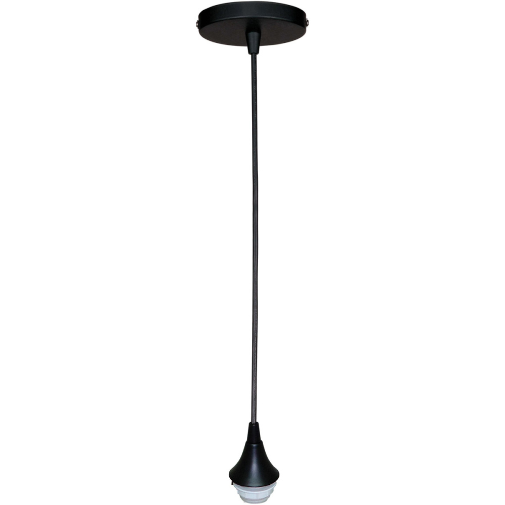 Design-A-Fixture 1 Light Mini Pendant Hardware in Matte Black