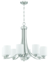 Craftmade 50528-BNK-WG - 8 Light Chandelier