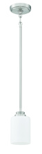 Craftmade 50591-BNK-WG - 1 Light Mini Pendant