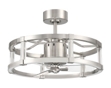 Craftmade ALS24BNK3 - 24" Overall, 18" Ceiling Fan w/Wi-Fi, Blades & LED Light Kit