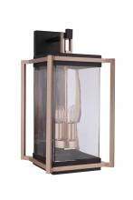 Craftmade ZA6524-MNSB - Metalwork 4 Light Large Outdoor Wall Lantern in Midnight/Satin Brass