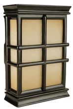 Craftmade CH1505-BK - Hand Carved Window Pane w/Tea Stained Glass