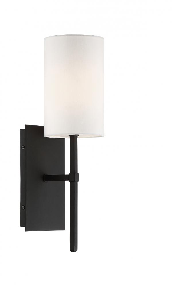 Veronica 5'' Black Forged Sconce