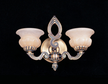 Crystorama 882-BP - 2 Light Bronze Patina Sconce