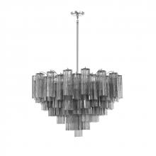 Crystorama ADD-316-CH-SM - Addis 16 Light Polished Chrome Chandelier