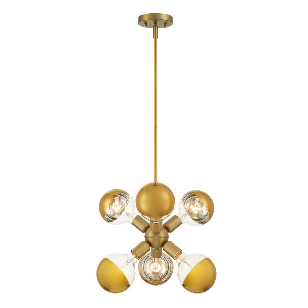Gambit 7" 6-Light Pendant
