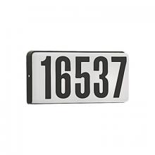 Designers Fountain 31310-BK - 10.25" 2-Light Outdoor Address Light