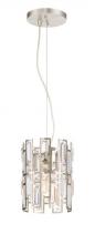Designers Fountain 88230-SP - West 65th 1 Light Mini-Pendant