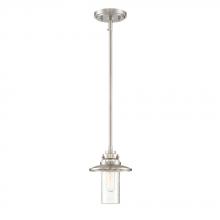 Designers Fountain 91530S-SP - Dover 6.5" 1-Light Pendant