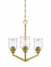 Designers Fountain 96383-BG - Drake 19" 3-Light Chandelier