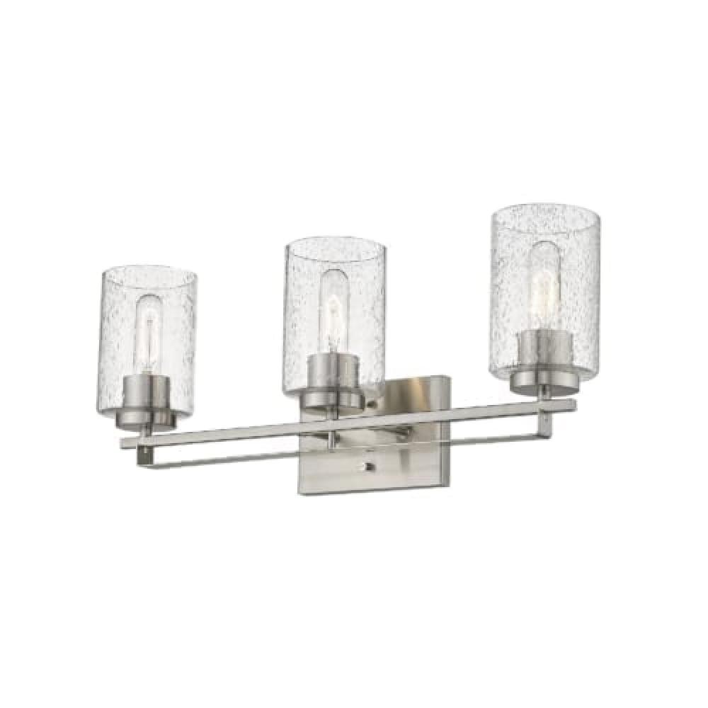 Orella 3-Light Satin Nickel Sconce