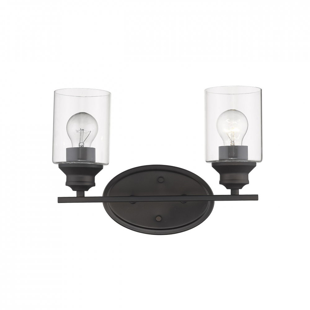 Gemma 2-Light Oil-Rubbed Bronze Vanity