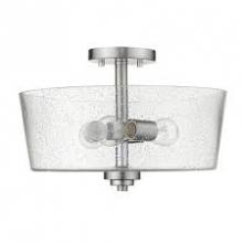 Acclaim Lighting IN61104SN - Rowe 3-Light Satin Nickel Semi-Flush Mount