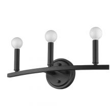 Acclaim Lighting IN41155BK - Sawyer 3-Light Matte Black Vanity