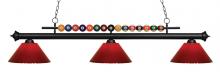 Z-Lite 170MB-PRD - 3 Light Billiard