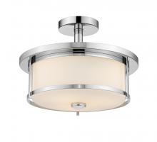 Z-Lite 465SF14-CH - 2 Light Semi Flush Mount