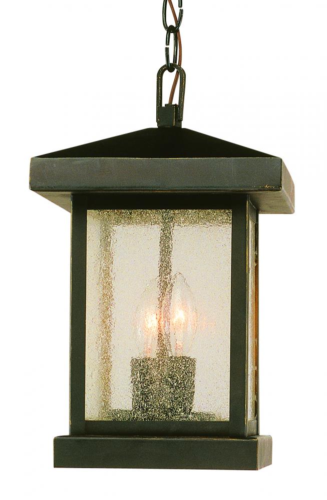 2LT HANGING-OUTD-SEEDED GLASS