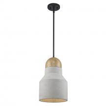 Trans Globe PND-2265 BK - UrbanConcrete 1 - Light Single Pendant