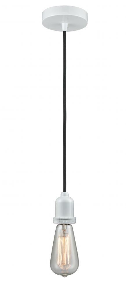 Whitney - 1 Light - 2 inch - White - Cord hung - Mini Pendant