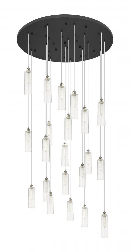 Crown Point - 21 Light - 48 inch - Brushed Satin Nickel - Multi Pendant