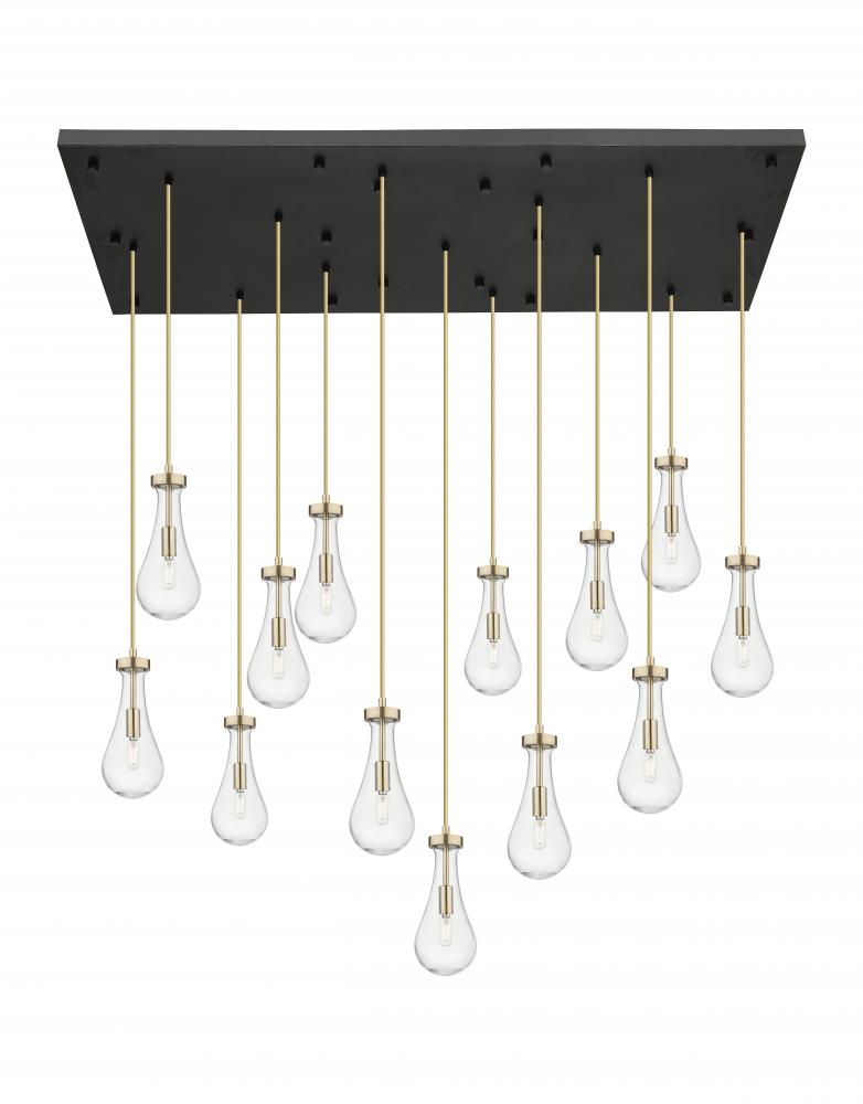 Owego - 13 Light - 54 inch - Champagne Bronze - Multi Pendant