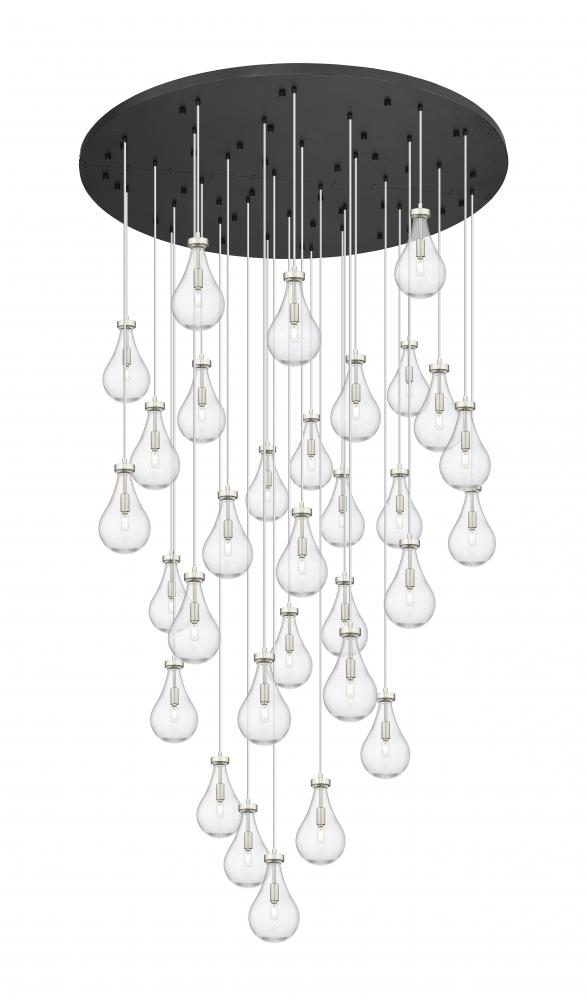 Owego - 31 Light - 60 inch - Brushed Satin Nickel - Multi Pendant