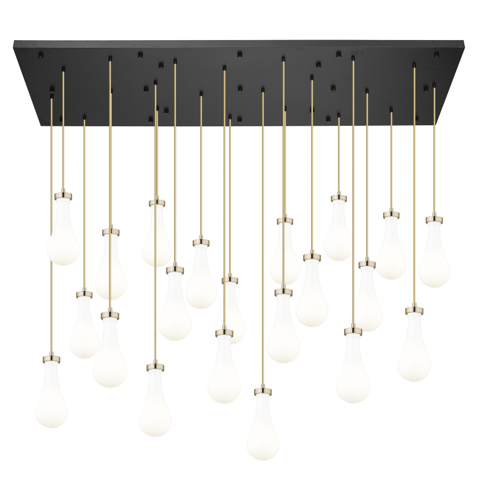 Owego - 21 Light - 71 inch - Champagne Bronze - Multi Pendant