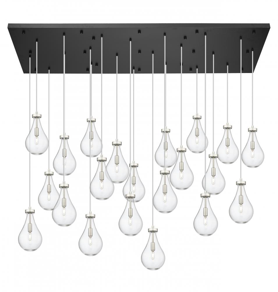 Owego - 21 Light - 71 inch - Brushed Satin Nickel - Multi Pendant