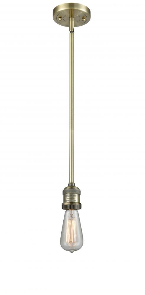 Bare Bulb 1 Light Mini Pendant