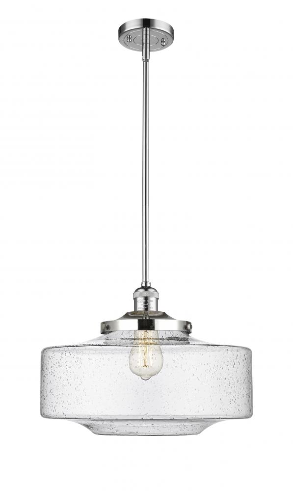 Bridgeton - 1 Light - 16 inch - Polished Chrome - Stem Hung - Mini Pendant