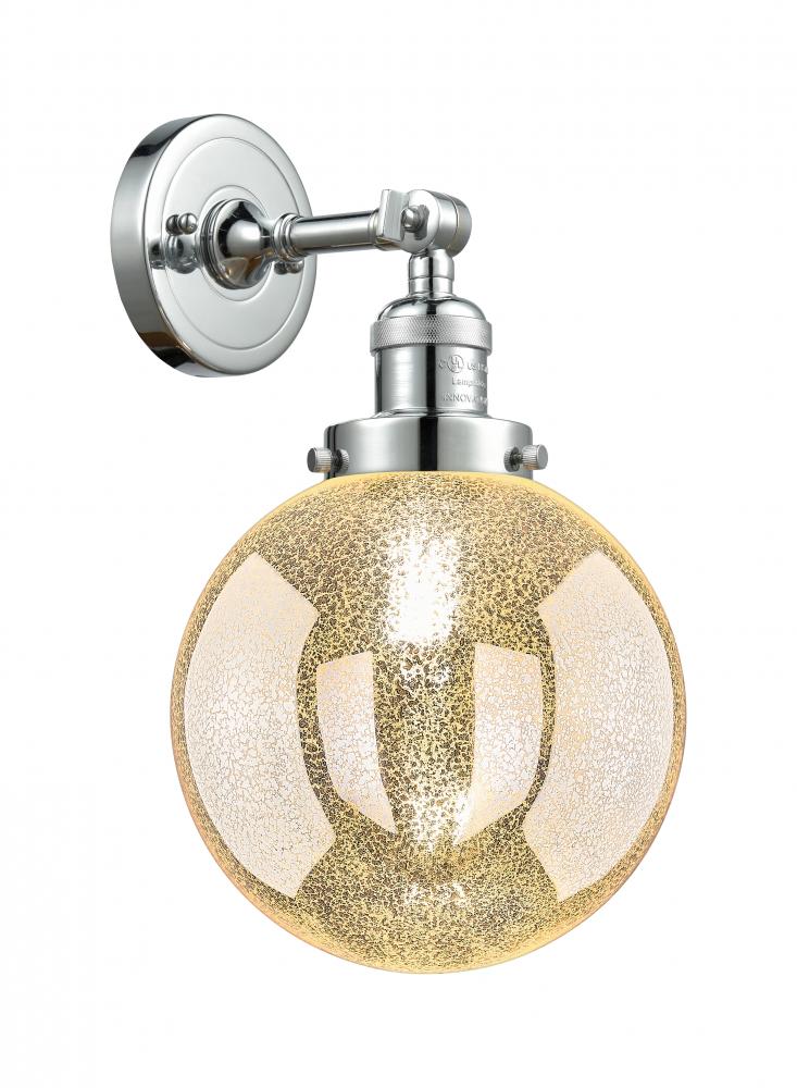 Beacon - 1 Light - 8 inch - Polished Chrome - Adjustable Sconce