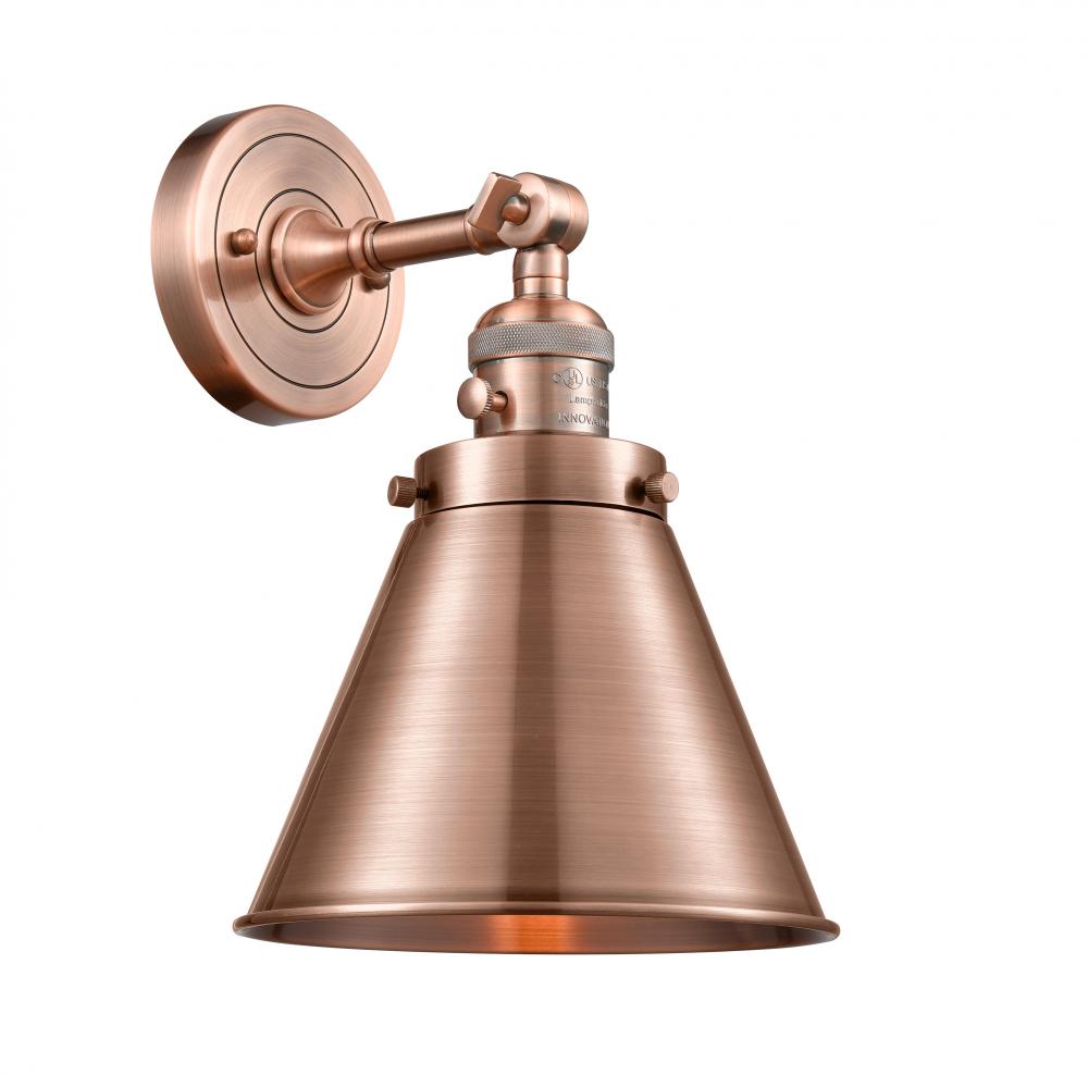 Appalachian - 1 Light - 8 inch - Antique Copper - Sconce