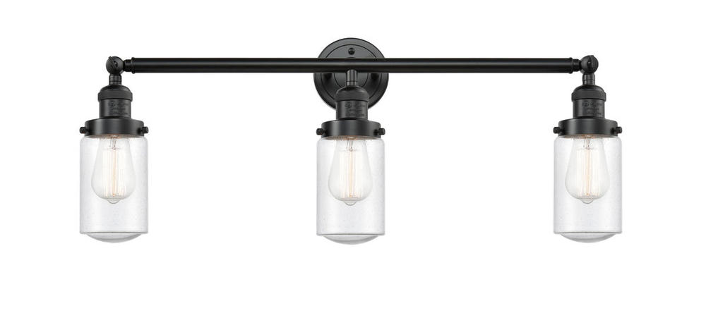 Dover - 3 Light - 31 inch - Oil Rubbed Bronze - Bath Vanity Light