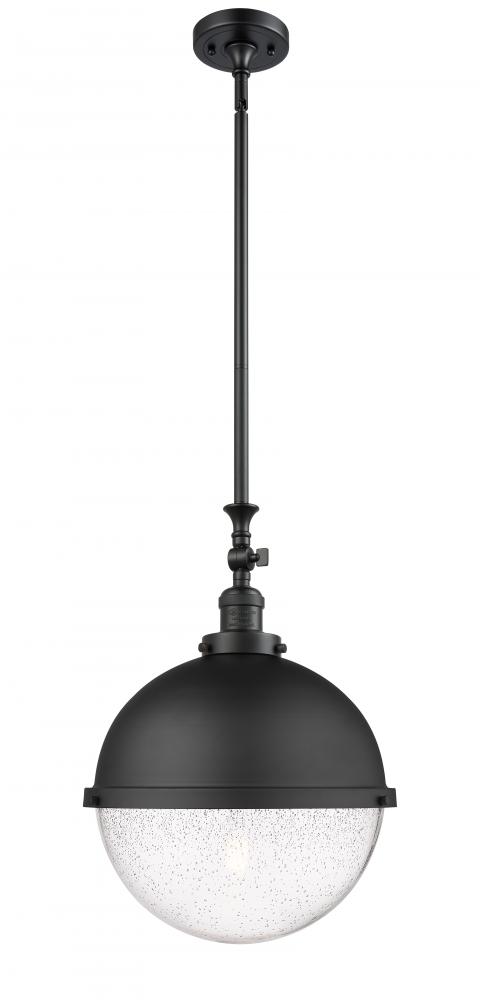 Hampden - 1 Light - 13 inch - Matte Black - Stem Hung - Pendant