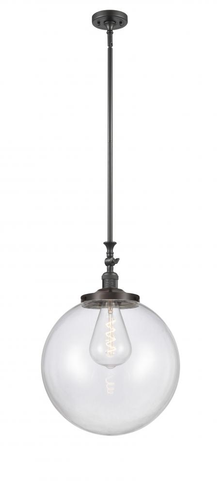 Beacon - 1 Light - 16 inch - Oil Rubbed Bronze - Stem Hung - Mini Pendant