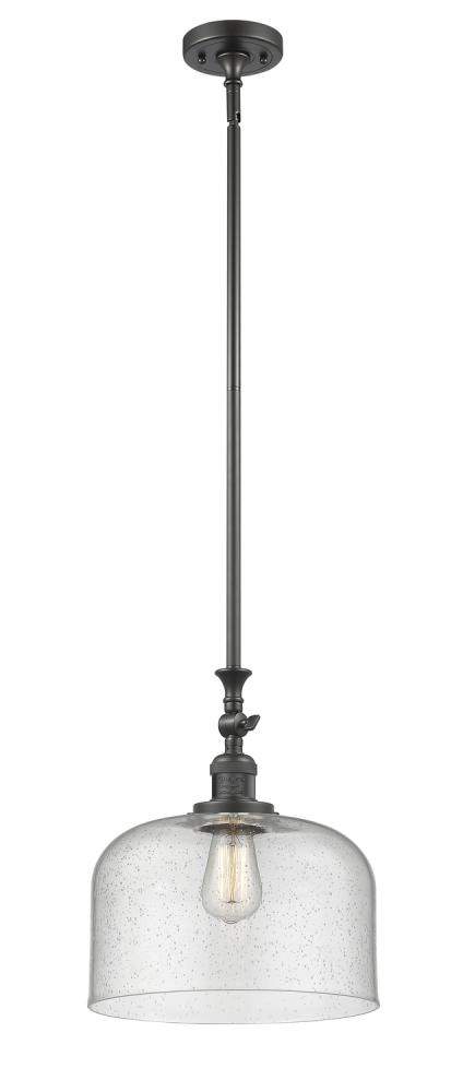 Bell - 1 Light - 12 inch - Oil Rubbed Bronze - Stem Hung - Mini Pendant